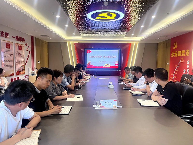 智引公司黨總支開(kāi)展黨紀(jì)學(xué)習(xí)教育專(zhuān)題黨課