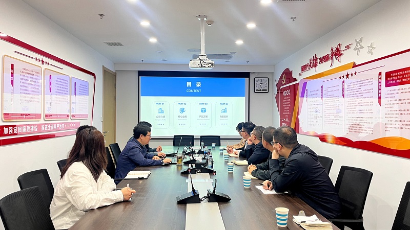 走出去、學精髓、取真經(jīng)——智引公司赴西安平高智慧新能源公司開展對標交流